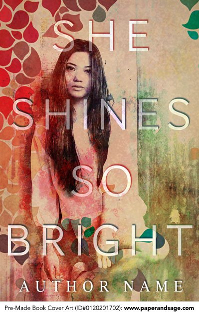 Pre-Made Book Cover ID#0120201702 (She Shines So Bright)