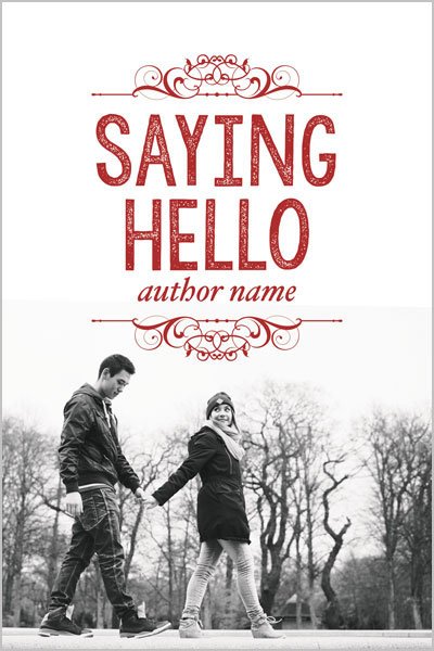 Pre-Made Book Cover ID#0123201502 (Saying Hello)