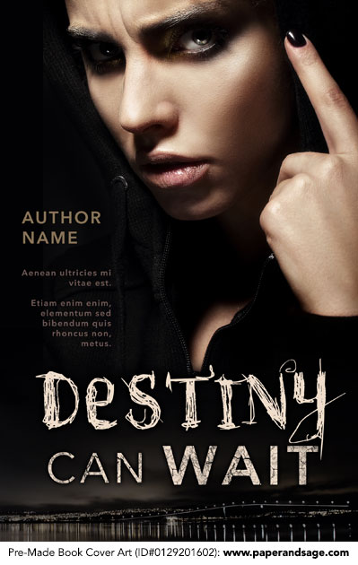 Pre-Made Book Cover ID#0129201602 (Destiny Can Wait)