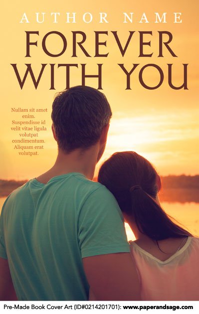 Pre-Made Book Cover ID#0214201701 (Forever With You)