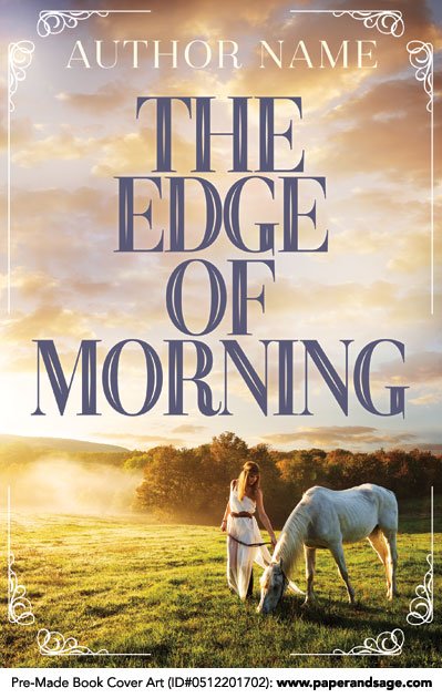 Pre-Made Book Cover ID#0512201702 (The Edge of Morning)
