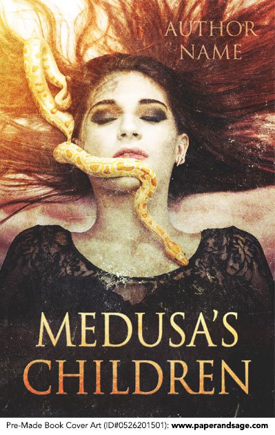 Pre-Made Book Cover ID#0526201501 (Medusa's Children)