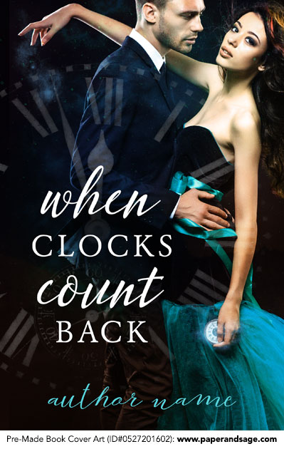 Pre-Made Book Cover ID#0527201602 (When Clocks Count Back)