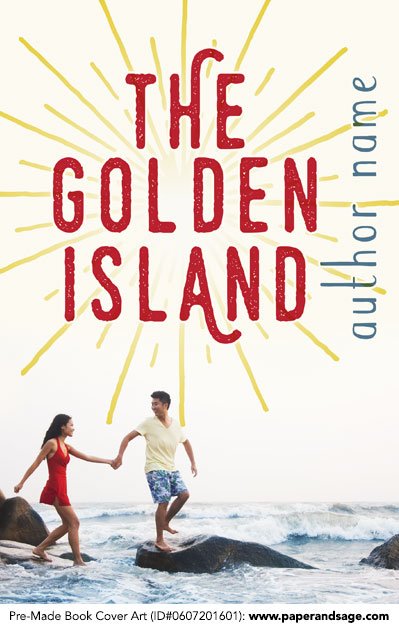 Pre-Made Book Cover ID#0607201601 (The Golden Island)