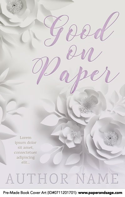 Pre-Made Book Cover ID#0711201701 (Good on Paper)