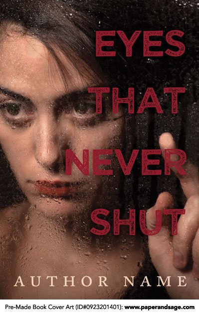 Pre-Made Book Cover ID#0923201401 (Eyes That Never Shut)