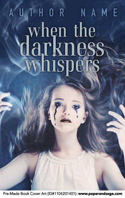 Pre-Made Book Cover ID#1104201401 (When the Darkness Whispers)