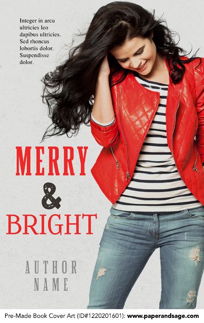 Pre-Made Book Cover ID#1220201601 (Merry & Bright)