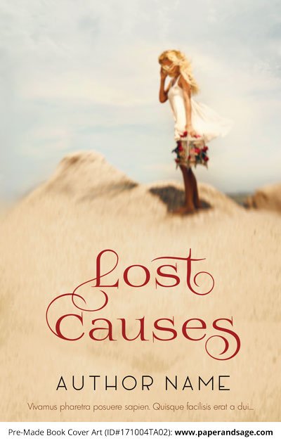 Pre-Made Book Cover ID#171004TA02 (Lost Causes)