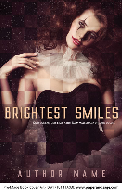 Pre-Made Book Cover ID#171011TA03 (Brightest Smiles)