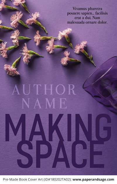 Pre-Made Book Cover ID#180202TA02 (Making Space)