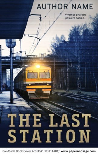 Pre-Made Book Cover ID#180311TA01 (The Last Station)