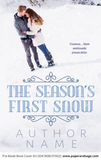Pre-Made Book Cover ID#180823TA02 (The Season's First Snow)