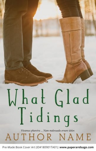 Pre-Made Book Cover ID#180901TA01 (What Glad Tidings)