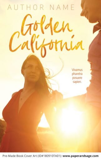 Pre-Made Book Cover ID#180910TA01 (Golden California)