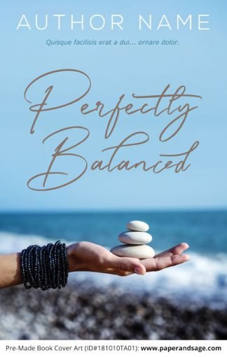 Pre-Made Book Cover ID#181010TA01 (Perfectly Balanced)