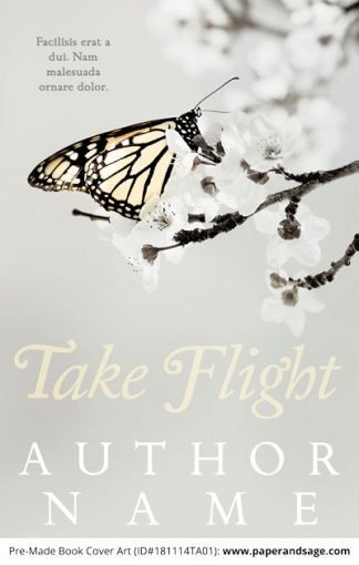 Pre-Made Book Cover ID#181114TA01 (Take Flight)