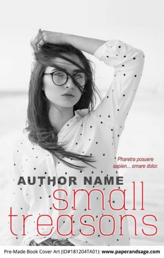 Pre-Made Book Cover ID#181204TA01 (Small Treasons)