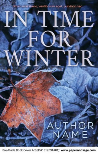 Pre-Made Book Cover ID#181209TA01 (In Time for Winter)