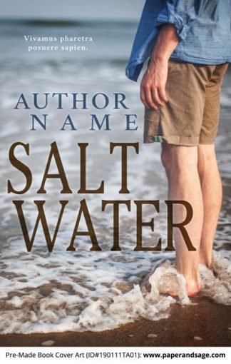 Pre-Made Book Cover ID#190111TA01 (Salt Water)