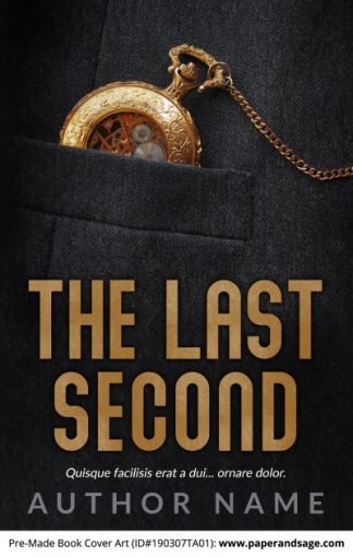 Pre-Made Book Cover ID#190307TA01 (The Last Second)