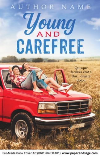 Pre-Made Book Cover ID#190403TA01 (Young and Carefree)