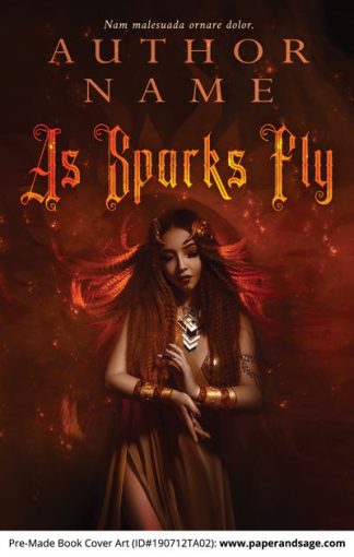 Pre-Made Book Cover ID#190712TA02 (As Sparks Fly)