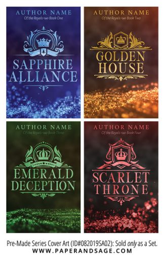 PreMade Series Covers ID#082019SA02 (Of the Royals Series, Only Sold as a Set)