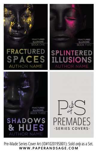 PreMade Series Covers ID#112019SA01 (Fractured Illusions Series, Only Sold as a Set)