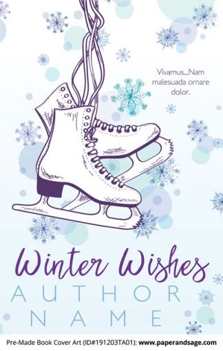 Pre-Made Book Cover ID#191203TA01 (Winter Wishes)