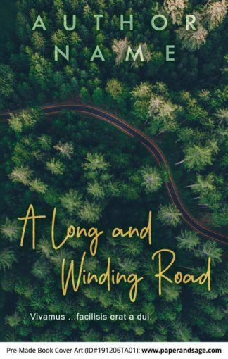 Pre-Made Book Cover ID#191206TA01 (A Long and Winding Road)
