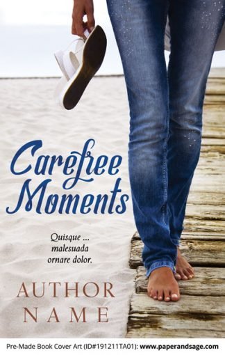 Pre-Made Book Cover ID#191211TA01 (Carefree Moments)