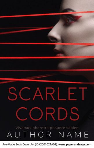 Pre-Made Book Cover ID#200102TA01 (Scarlet Cords)
