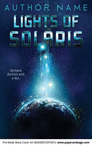 Pre-Made Book Cover ID#200103TA01 (Lights of Solaris)