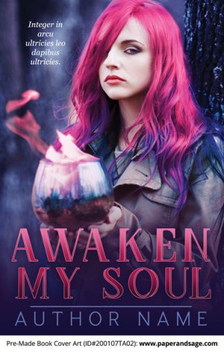 Pre-Made Book Cover ID#200107TA02 (Awaken My Soul)