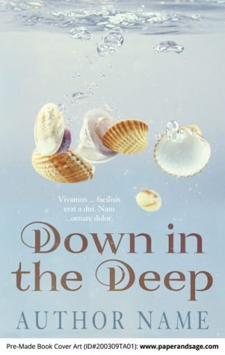 Pre-Made Book Cover ID#200309TA01 (Down in the Deep)