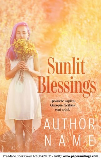 Pre-Made Book Cover ID#200312TA01 (Sunlit Blessings)