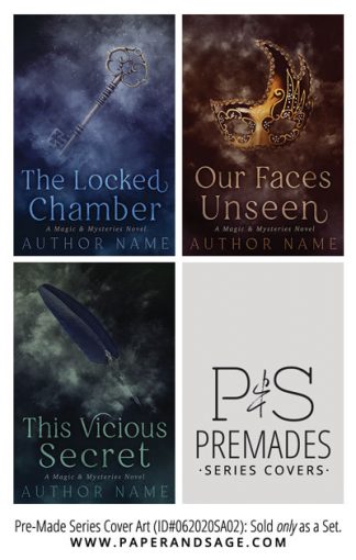 PreMade Series Covers ID#062020SA02 (Magic & Mystery Series, Only Sold as a Set)