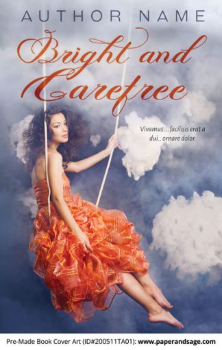 Pre-Made Book Cover ID#200511TA01 (Bright and Carefree)