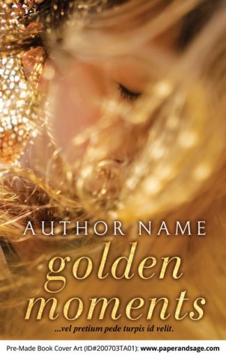 Pre-Made Book Cover ID#200703TA01 (Golden Moments)