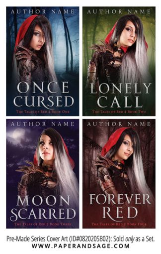 PreMade Series Covers ID#082020SA02 (Tales of Red Series, Only Sold as a Set)