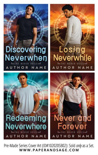 PreMade Series Covers ID#102020SB02 (Never Veils Series, Only Sold as a Set)