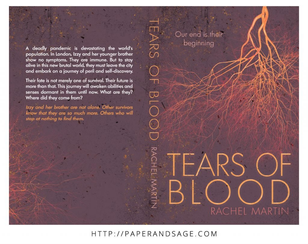 Print layout for Tears of Blood by Rachel Martin