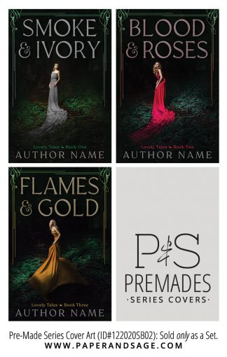 PreMade Series Covers ID#122020SB02 (Lovely Tales Series, Only Sold as a Set)