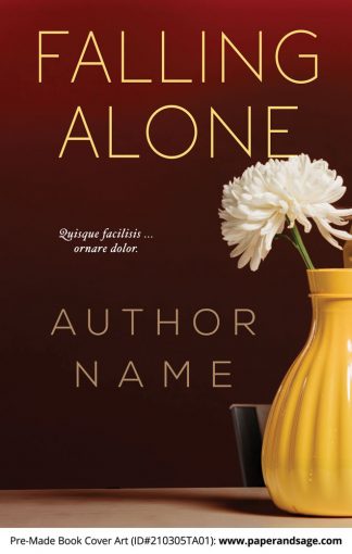 Pre-Made Book Cover ID#210305TA01 (Falling Alone)