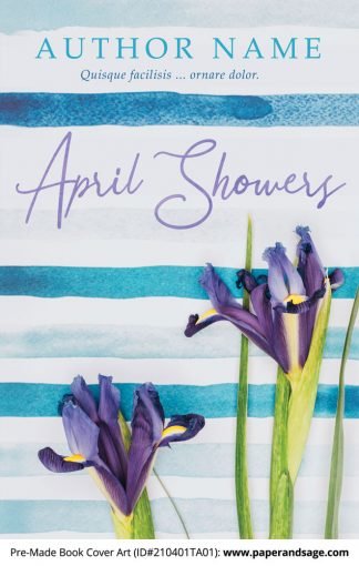 Pre-Made Book Cover ID#210401TA01 (April Showers)