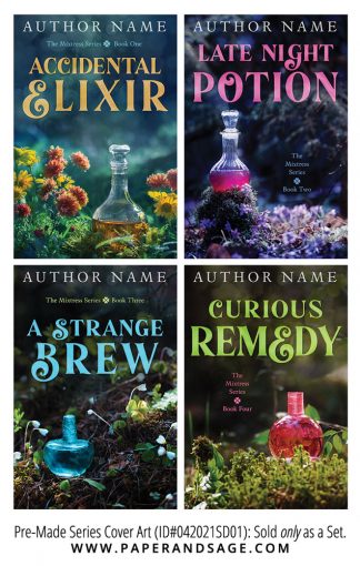 PreMade Series Covers ID#042021SD01 (The Mixtress Series, Only Sold as a Set)