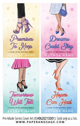 PreMade Series Covers ID#062021SD01 (Promises Series, Only Sold as a Set)