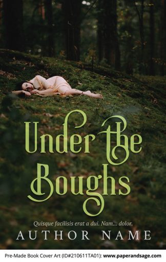 PreMade Book Cover ID#210611TA01 (Under the Boughs)