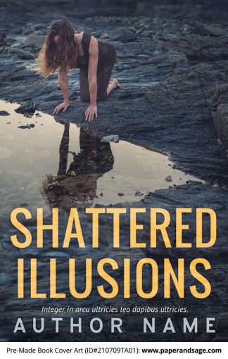 PreMade Book Cover ID#210709TA01 (Shattered Illusions)